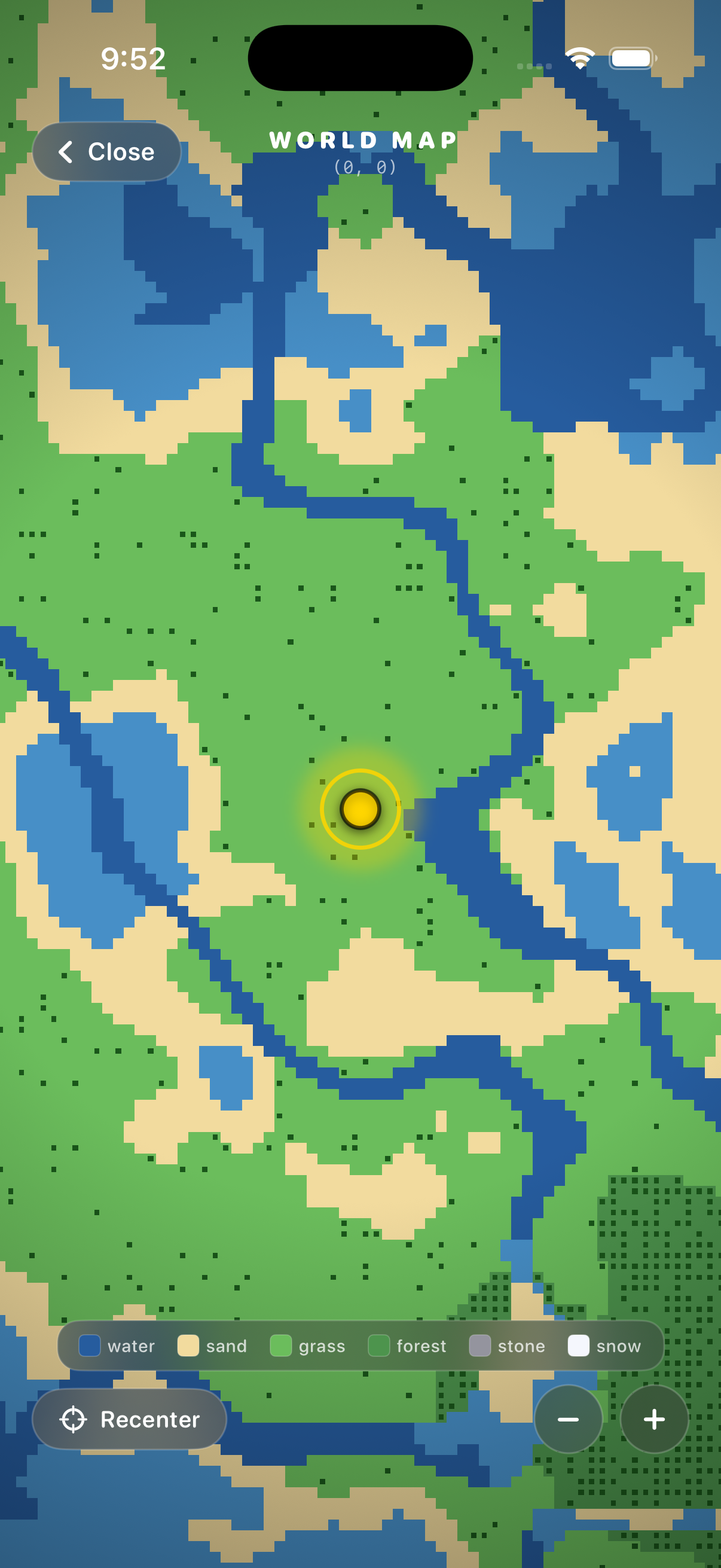 Full world map